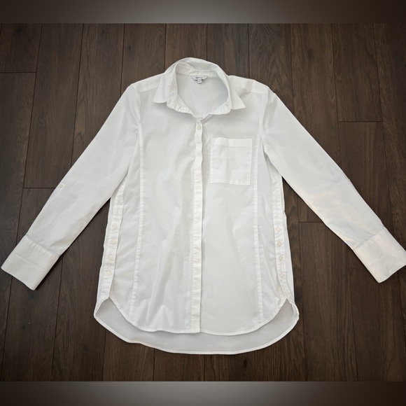 REITMANS White Button Down Shirt MEDIUM - Picture 6 of 10